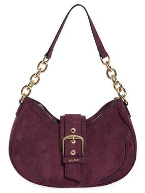 ALDO Suede Shoulder Handbag